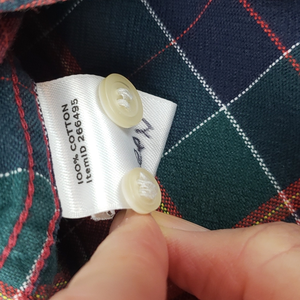 LL Bean Men's Button Front Shirt Size Large - Picture 6 of 9